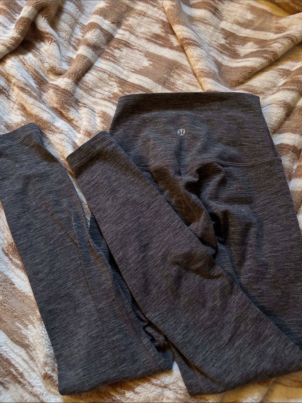 Lululemon Dark Gray High-Rise Leggings
